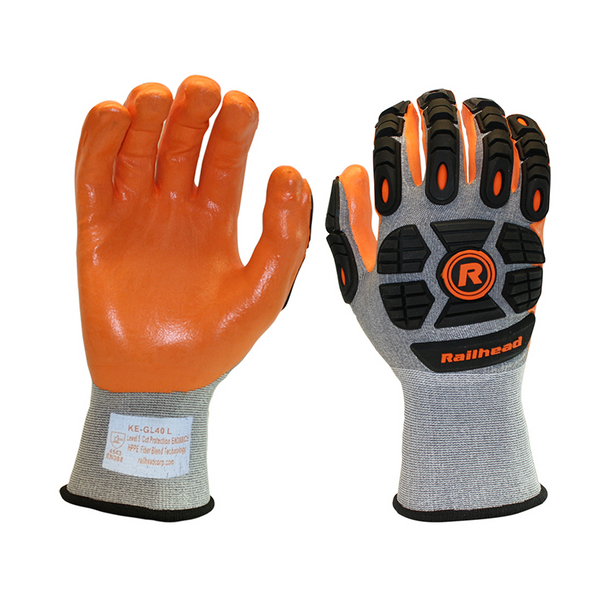 LEVEL 3 CUT PROTECTION NITRILE CUT RESISTANT GLOVES