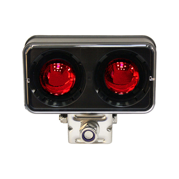 Red Safe Spot, Led Light Logo with bracket – Railhead Corporation