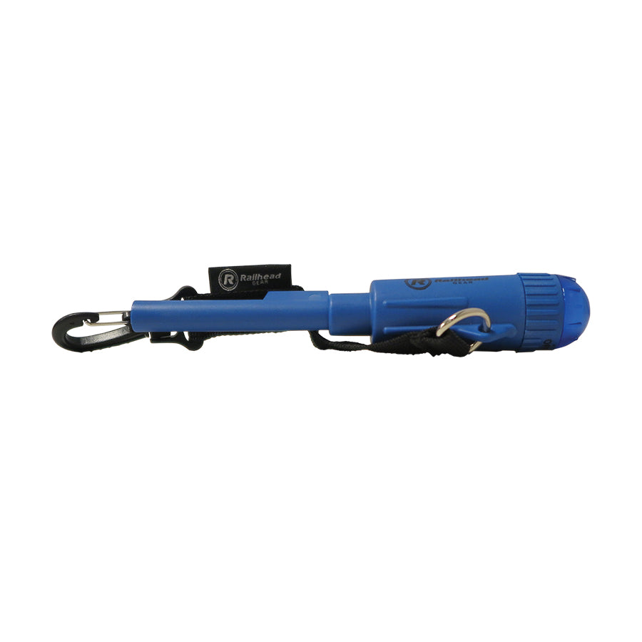 Non Functioning Reverser key- With Blue Light with eyelet and