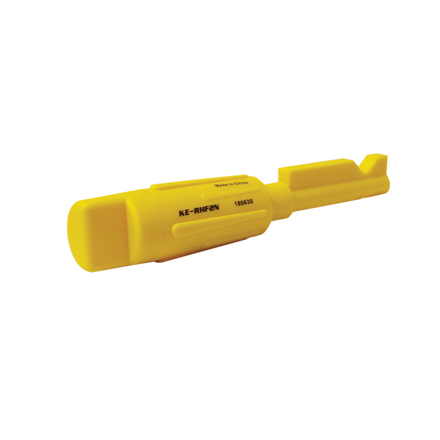 Functional reverser key with notch yellow – Railhead Corporation