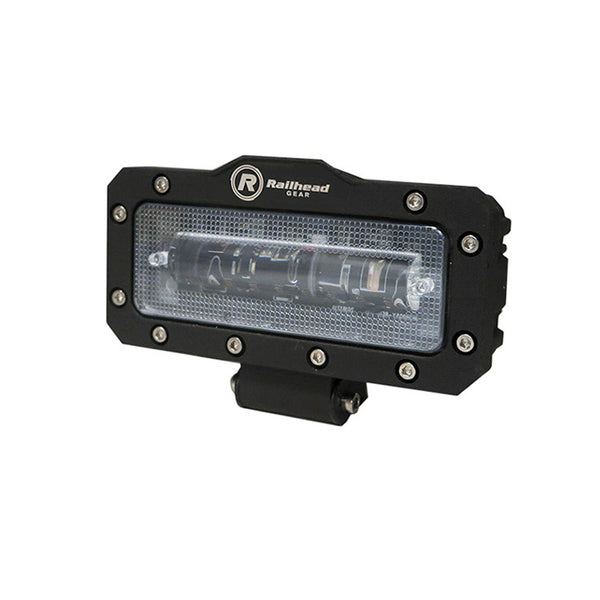 Blue zone LED safety light with bracket