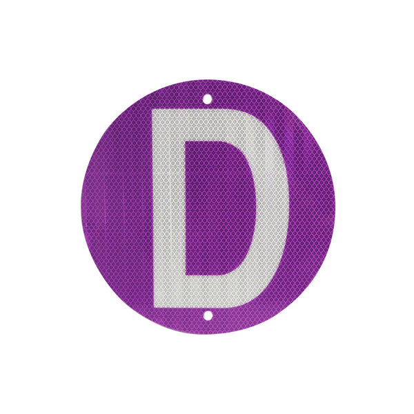 10 inch Round aluminum purple Dsign, HIP reflective