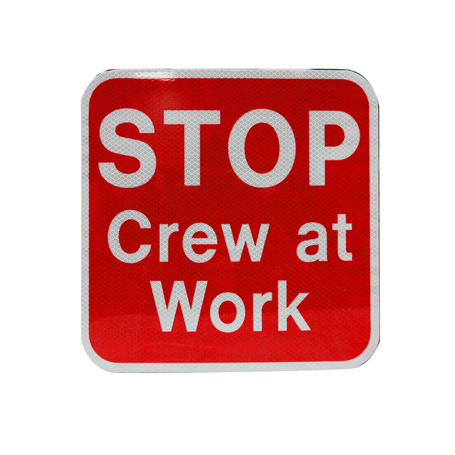 Code Enforcement Stop Work Red Tag Economy Clamp W/ Red HIP Stop Men At Work 12X12 – Railhead Corporation