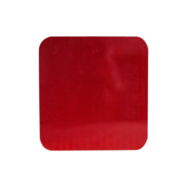 12x12 Sign Red no print, HIP reflective