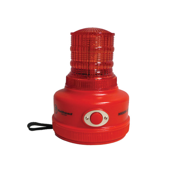 21 LED Red Light 2 D-Cell with magnet base and strap