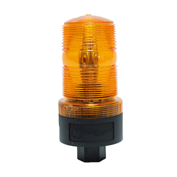 Amber 120V AC 1/2" Pipe Mount LED Strobe 380 lumens
