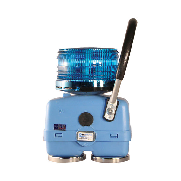 Blue 360 Dome 4 Led W/ Magnets & Bale Handle no batteries