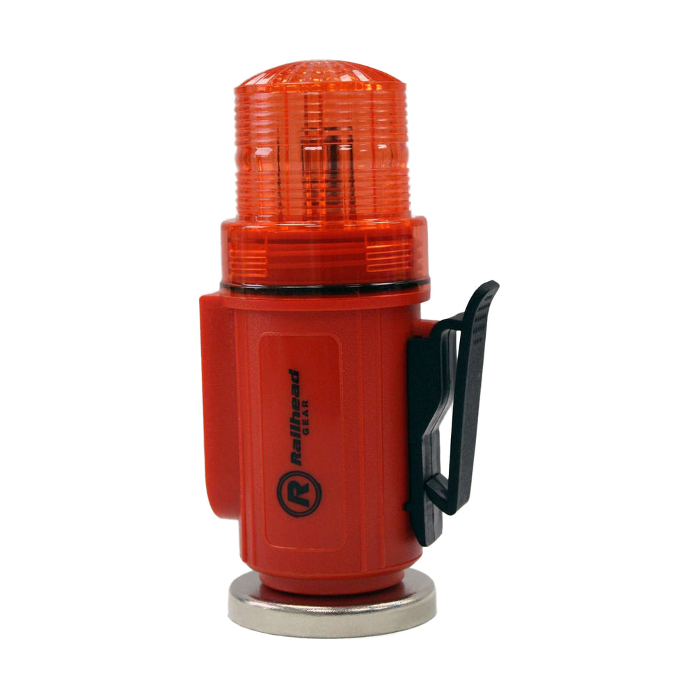 Red Led Light D-Cell Twist On Magnet – Railhead Corporation