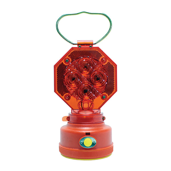 8 LED Red Light Bi Dir. 2 D Flash / Steady Burn
