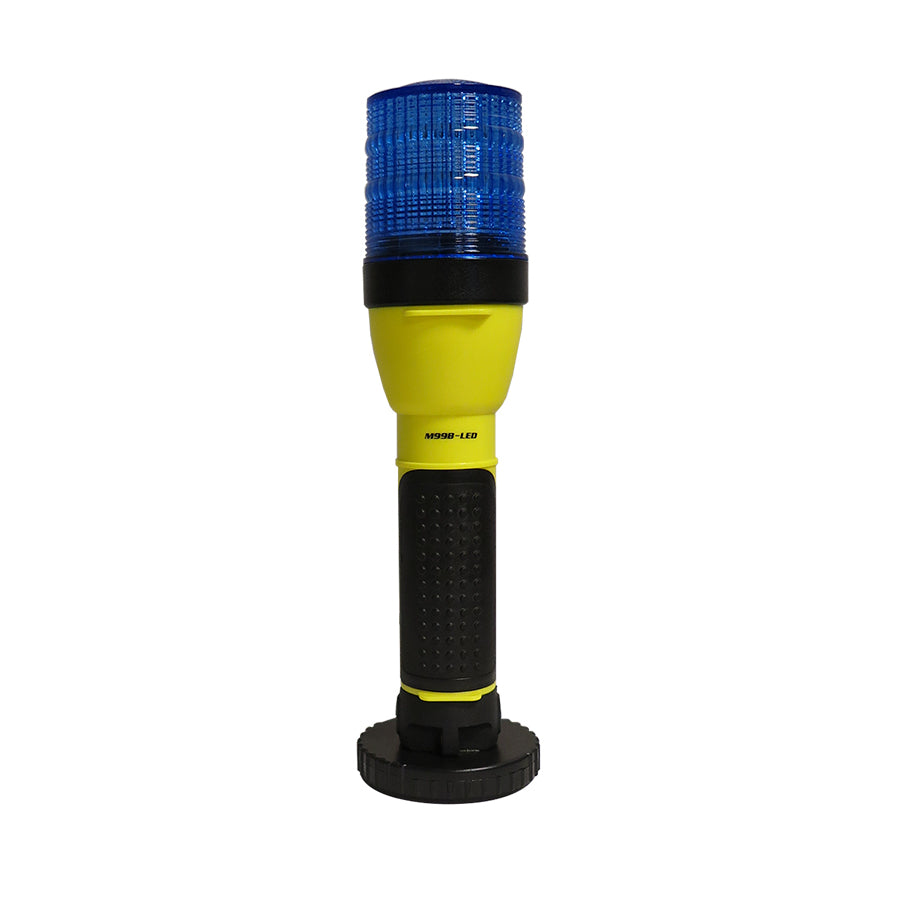 Blue LED Flashing Light 2 D Cell – Railhead Corporation