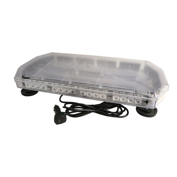 Amber LED light bar flashing DC 9-30V 56W 9.8ft straight cord