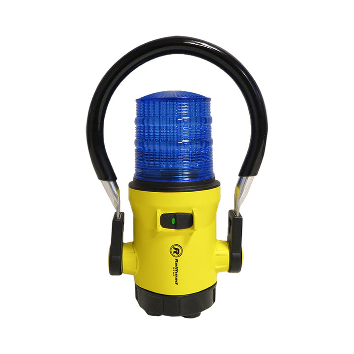 Blue LED Lantern with Thinner handle and magnet 3 C batteries included