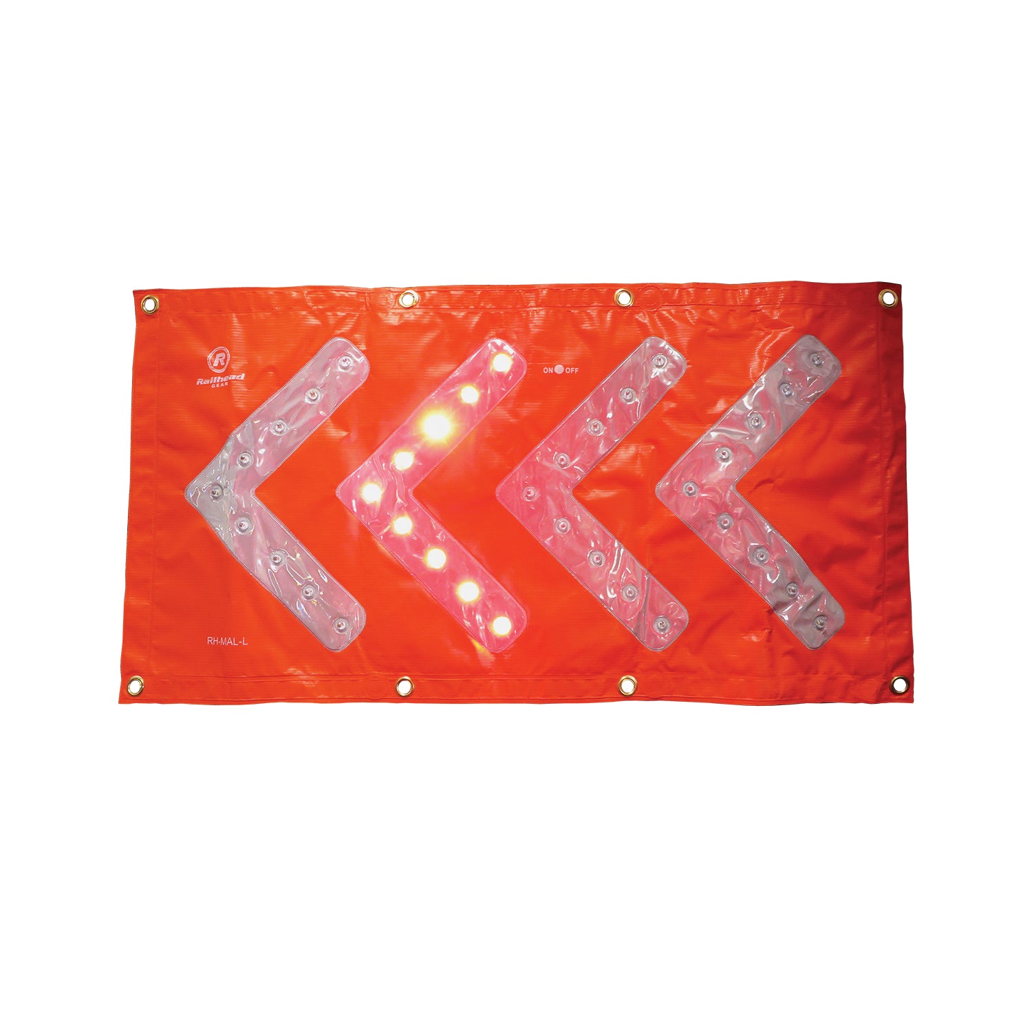 Large LED Magnetic Arrow Light Mat – Railhead Corporation