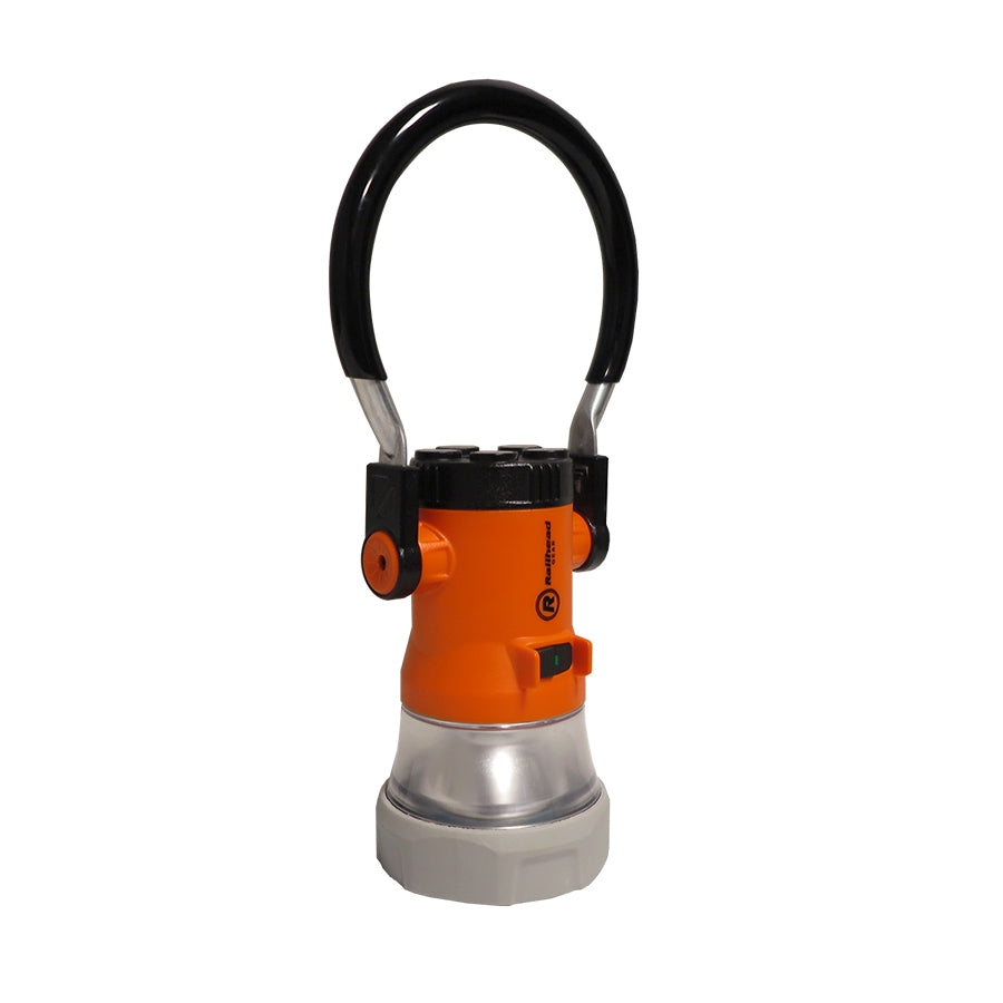 Trainman Lantern Clear LED orange body flat bezel body with
